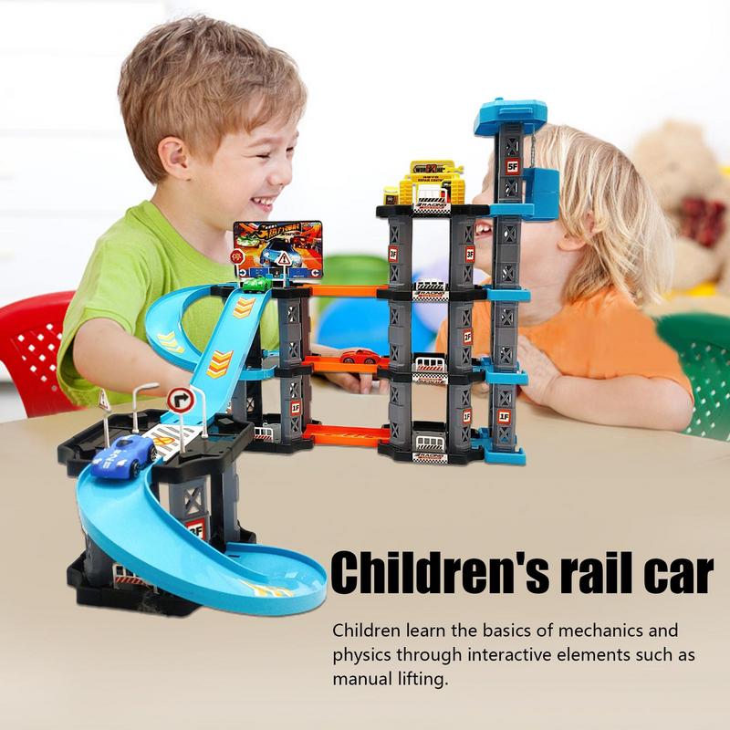 Car Racing Track Ramp Toy Chil - огляд і ціна Catapult Launcher Toy