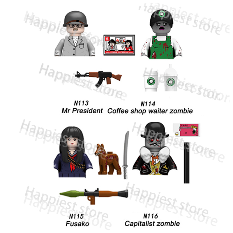 MOC City Halloween Zombie Walk - огляд і ціна Kids Zombie Toys