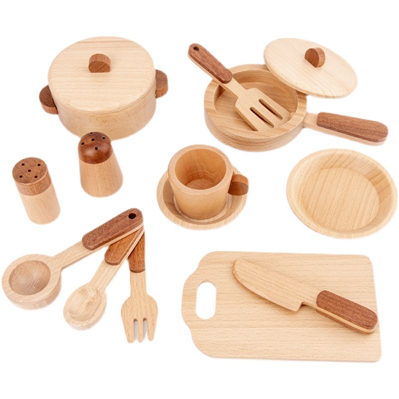 Maoduo Toys Beech Wooden Kids  - огляд і ціна Kids Toys Kitchen Set