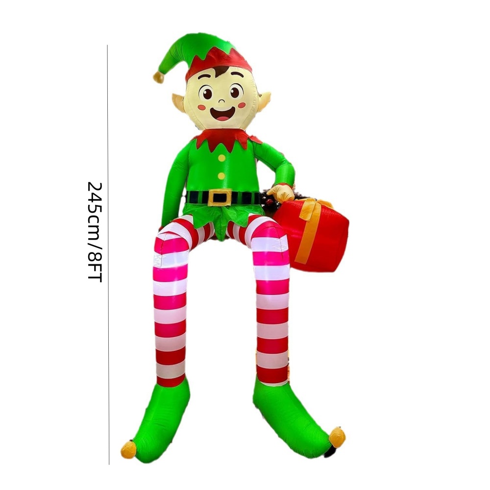 8FT Christmas Inflatables Sitt - огляд і ціна Kids Toys Xmas