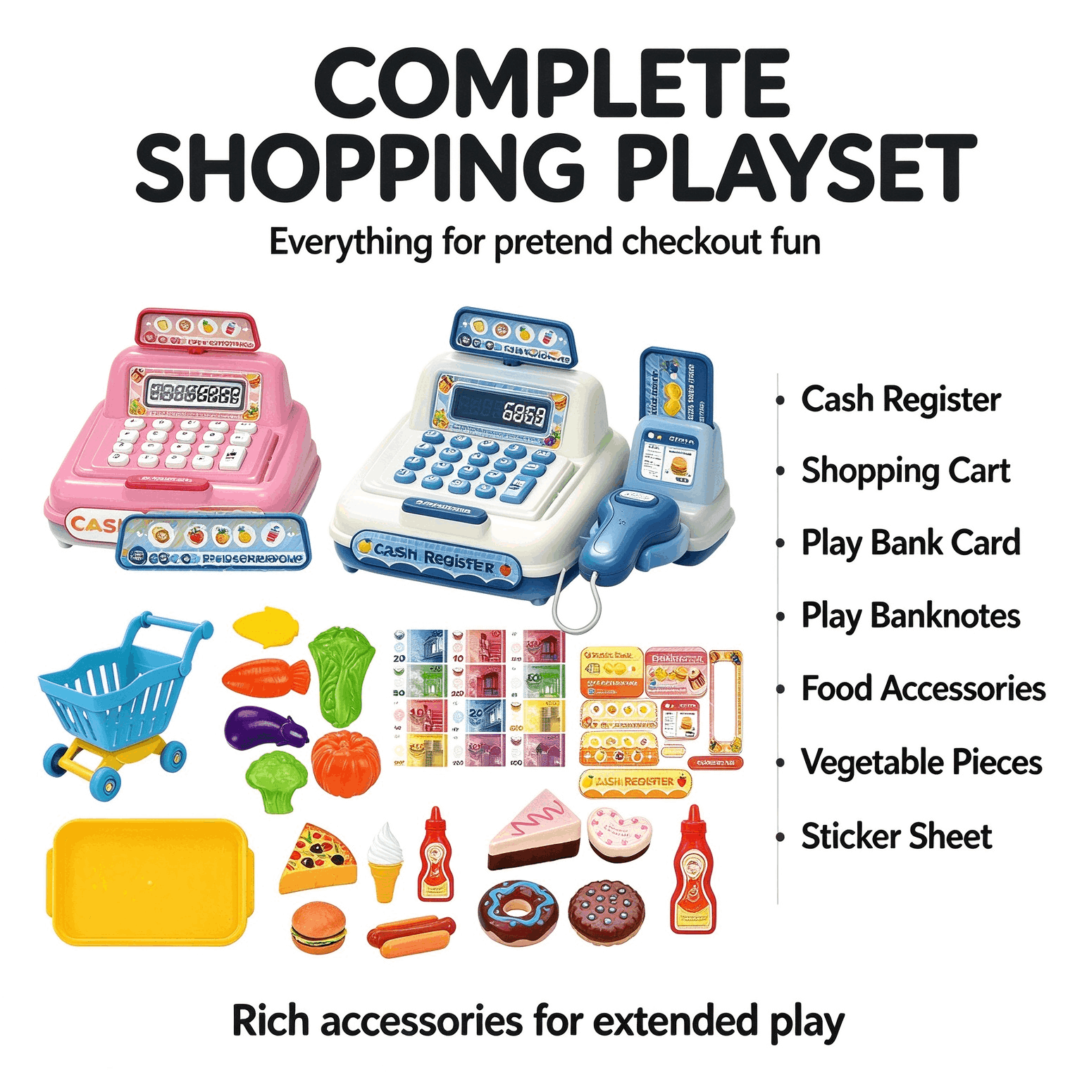 Simulation Cash Register Toy D - огляд і ціна Toy Cash Register